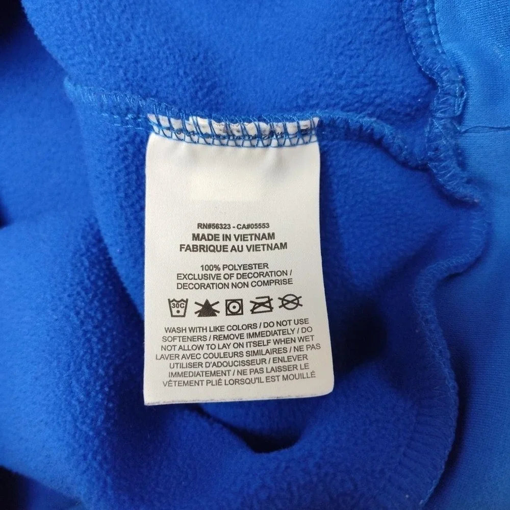 Nike Sweatshirt‎ Mens S Blue 1/4 Zip Pullover Mock Neck Dri-FIT CU6217-480